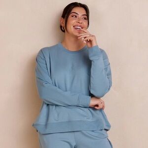 Summersalt The Softest French Terry Relaxed Crew - Small